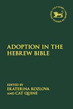 Adoption in the Hebrew Bible cover