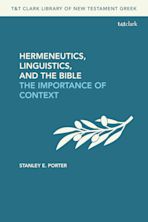 Hermeneutics, Linguistics, and the Bible cover
