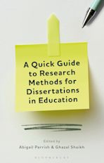 A Quick Guide to Research Methods for Dissertations in Education cover