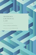 Modern Criminal Law cover
