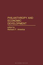 Philanthropy and Economic Development cover